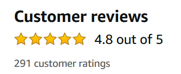 Amazon ACOL Star Ratings Amazon ACOL Star Ratings