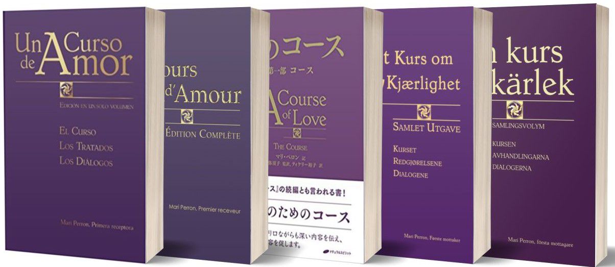 A Course of Love - Book Cover Translations A Course of Love Translations